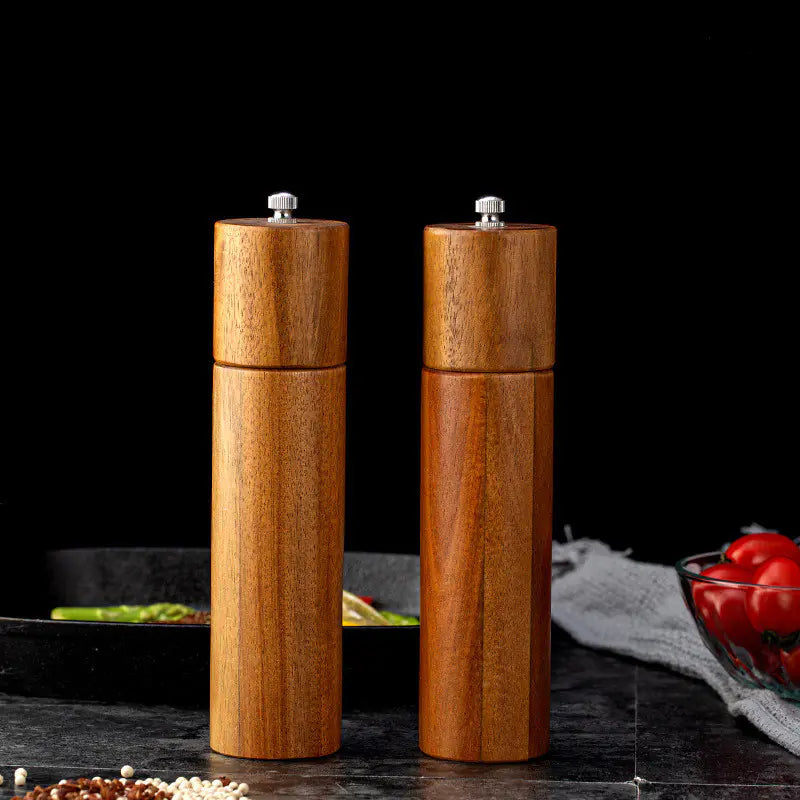 Acacia Flower Pepper Grinder Seasoning Bottle